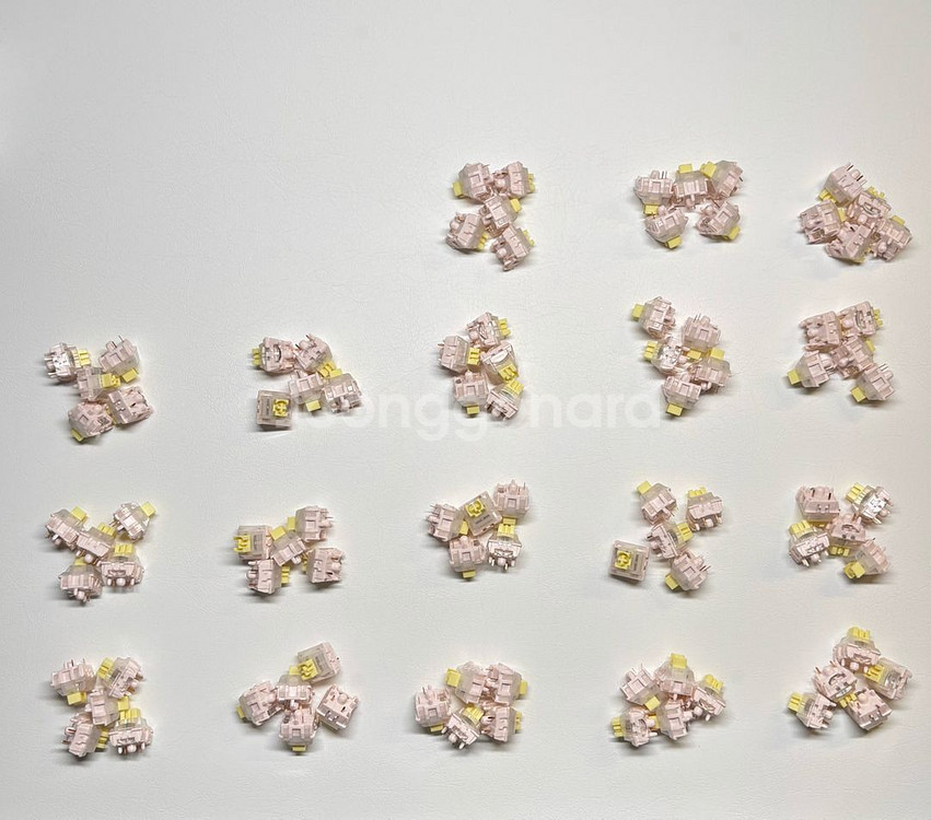 JERRZI 햄치즈 저소음 리니어 스위치 90ea--0
