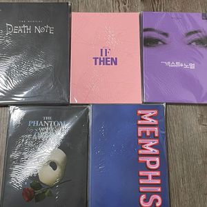 뮤지컬 프로그램북 판매 데스노트 오페라의 유령 등