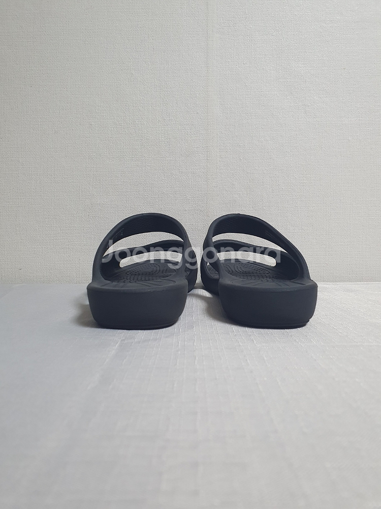 택포가 230mm 크록스 샌들 켈리 슬리퍼 블랙--2