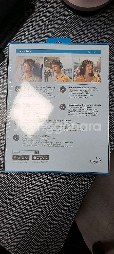 앤커 사운드코어 스페이스 Q45 헤드폰 판매합니다--1