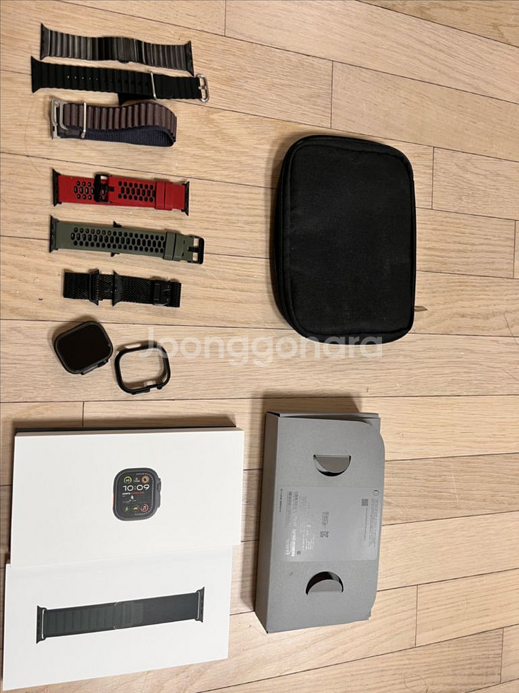 애플워치 울트라2 블랙 티타늄--3