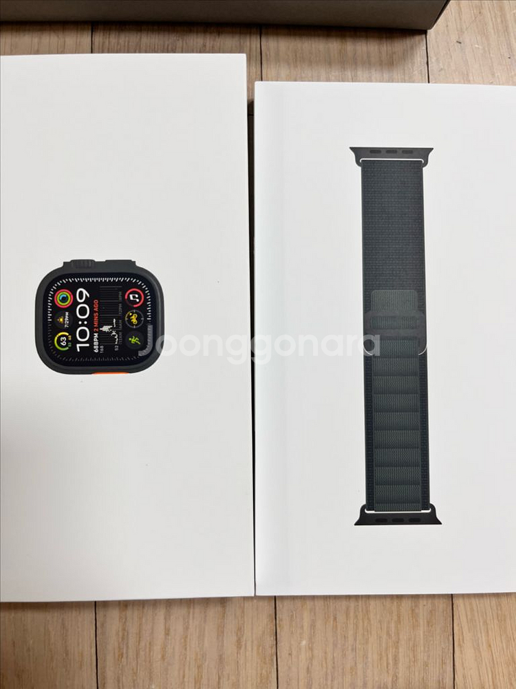 애플워치 울트라2 블랙 티타늄--2