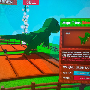 그로우 어 가든 메가 티렉스