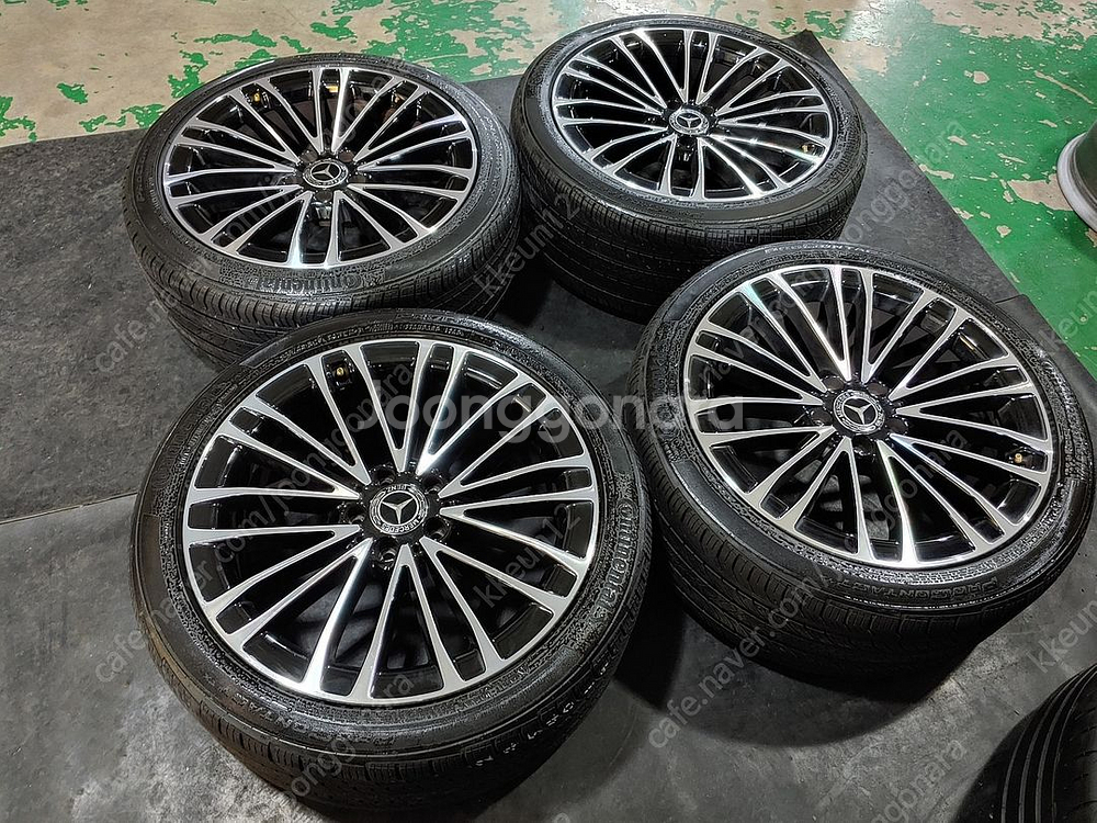 벤츠 W223 S350 마차 19인치 E클 장착가능--0