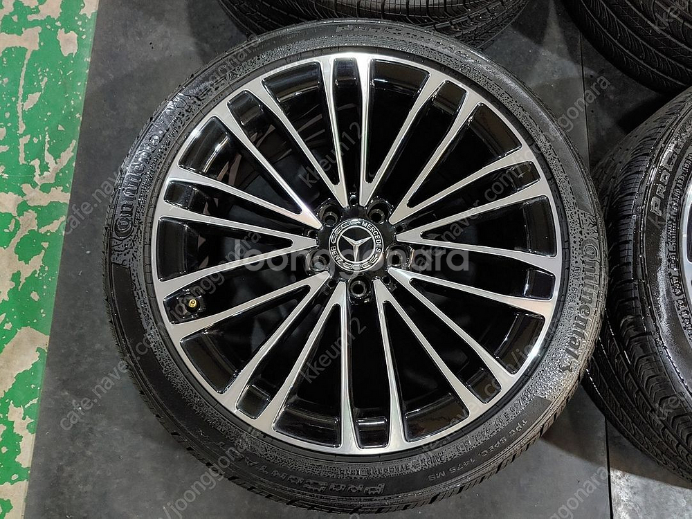 벤츠 W223 S350 마차 19인치 E클 장착가능--3