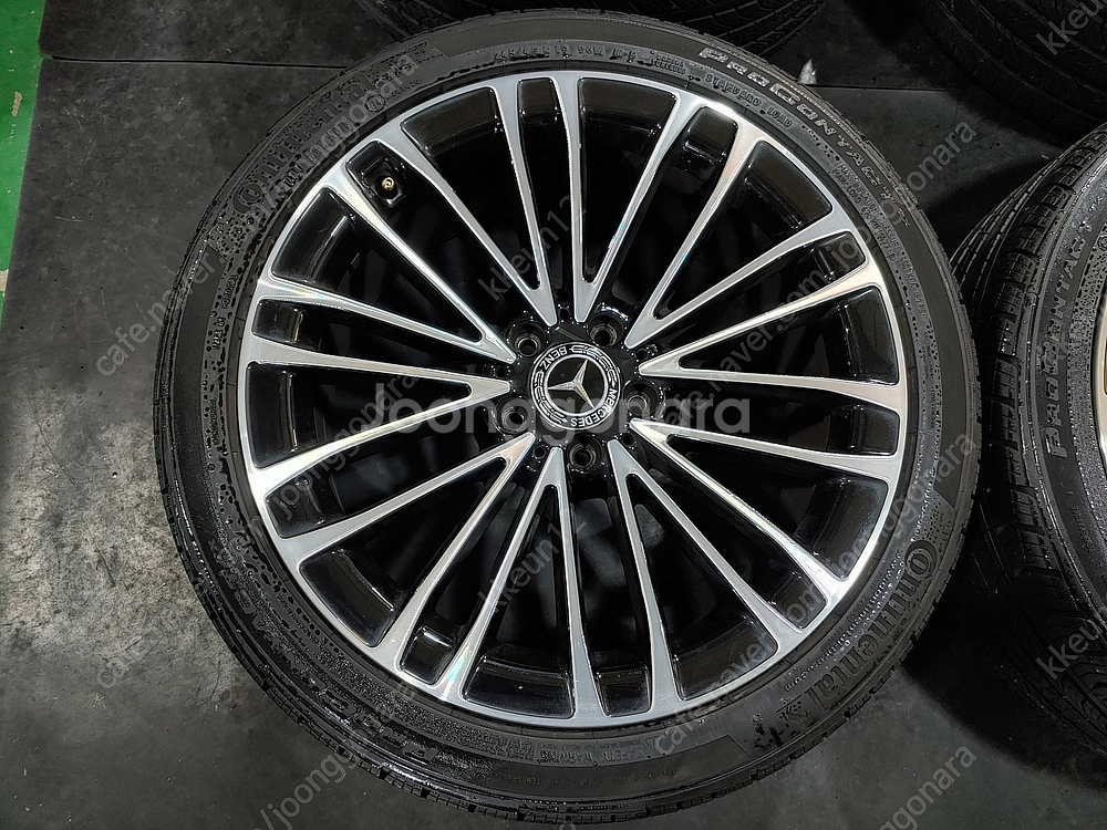 벤츠 W223 S350 마차 19인치 E클 장착가능--4