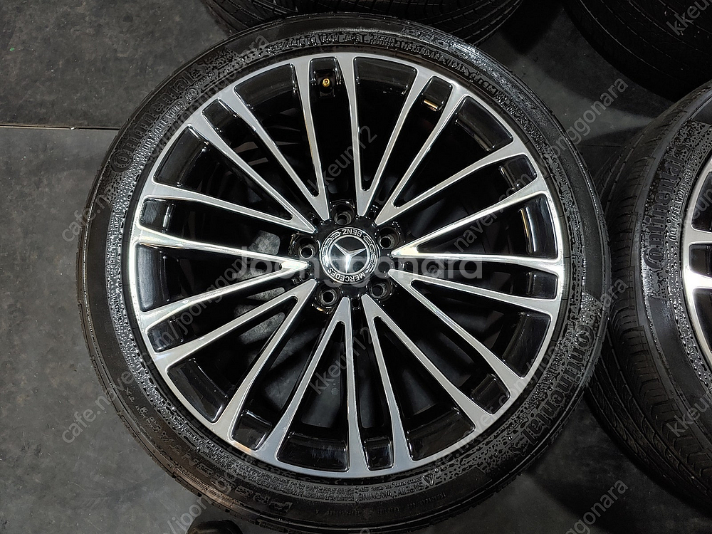 벤츠 W223 S350 마차 19인치 E클 장착가능--1