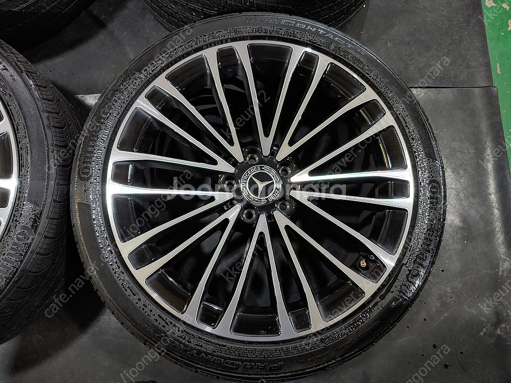 벤츠 W223 S350 마차 19인치 E클 장착가능--2