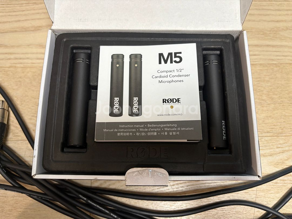 Rode M5 로데 콘덴서 마이크--1