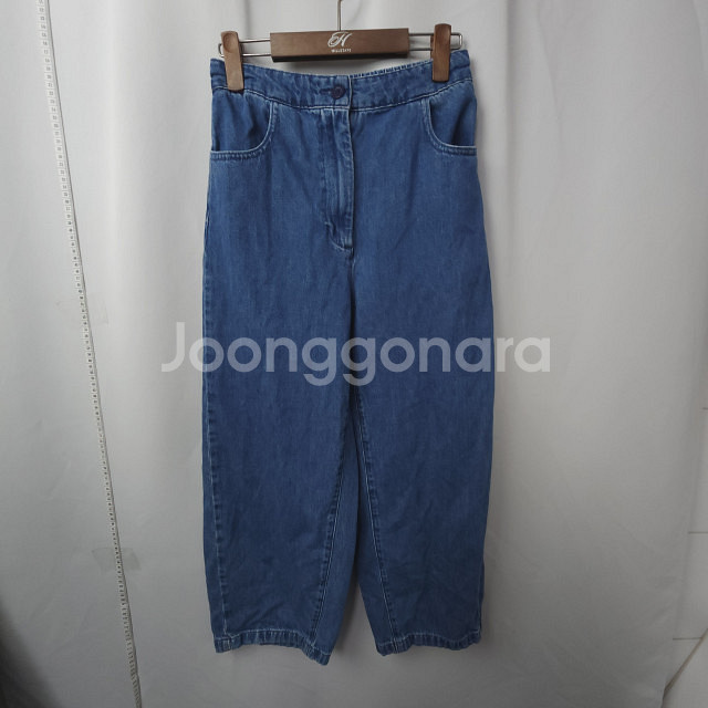 자라/ 와이드핏 데님 팬츠/ 허리24 키152-156--0