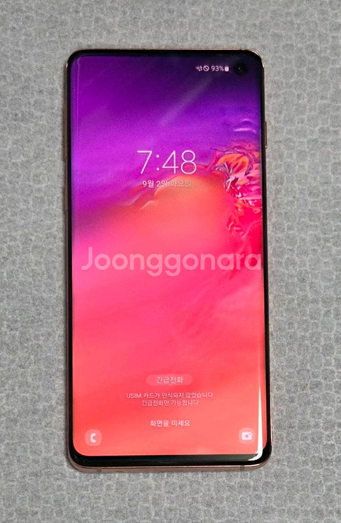 삼성 갤럭시 s10 sm-g973 128gb 핑크--0