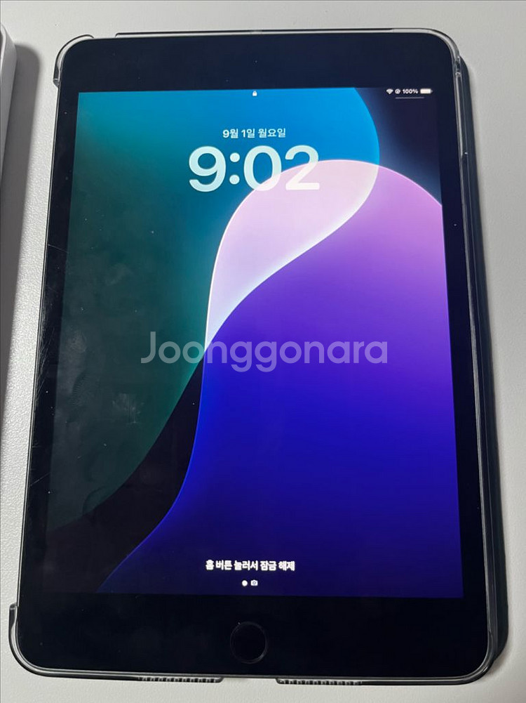 아이패드 미니5 스페이스그레이64g wifi + 애플펜--1