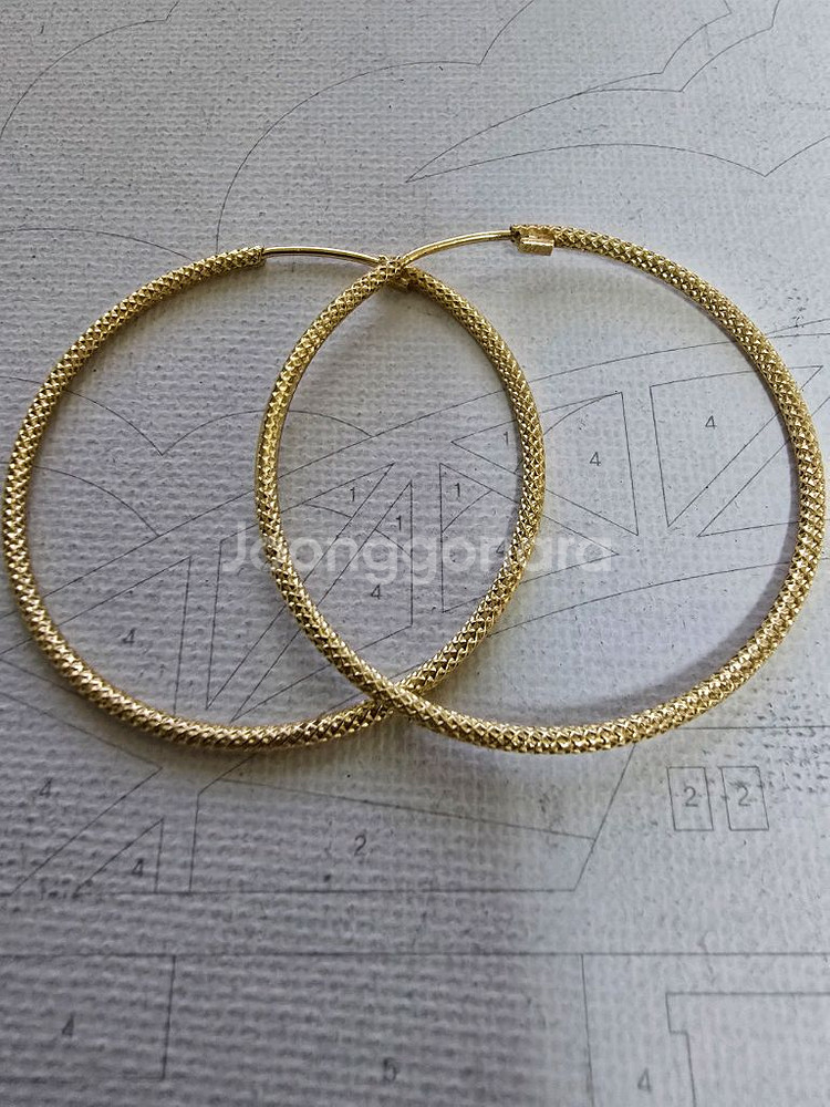 14k 귀걸이--1