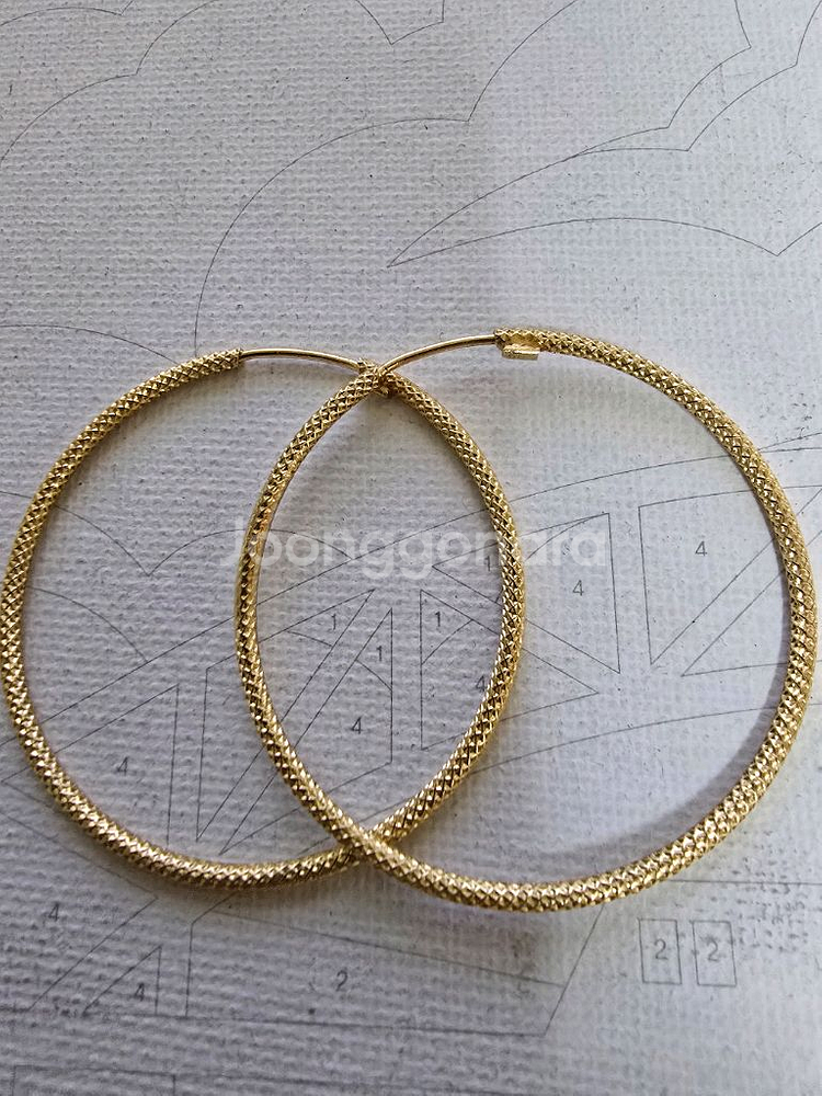 14k 귀걸이--0