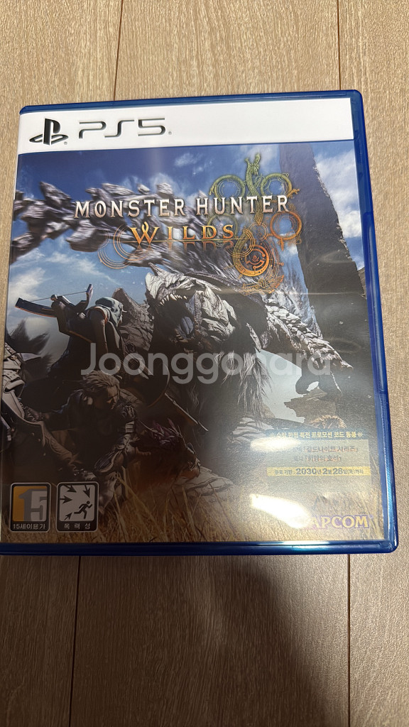 PS5 몬스터헌터 와일즈 (반택 포함)--0