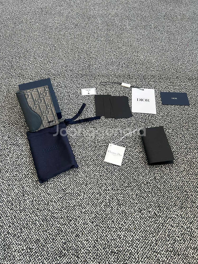 디올 오블리크 새들 오거나이저 그레이--0