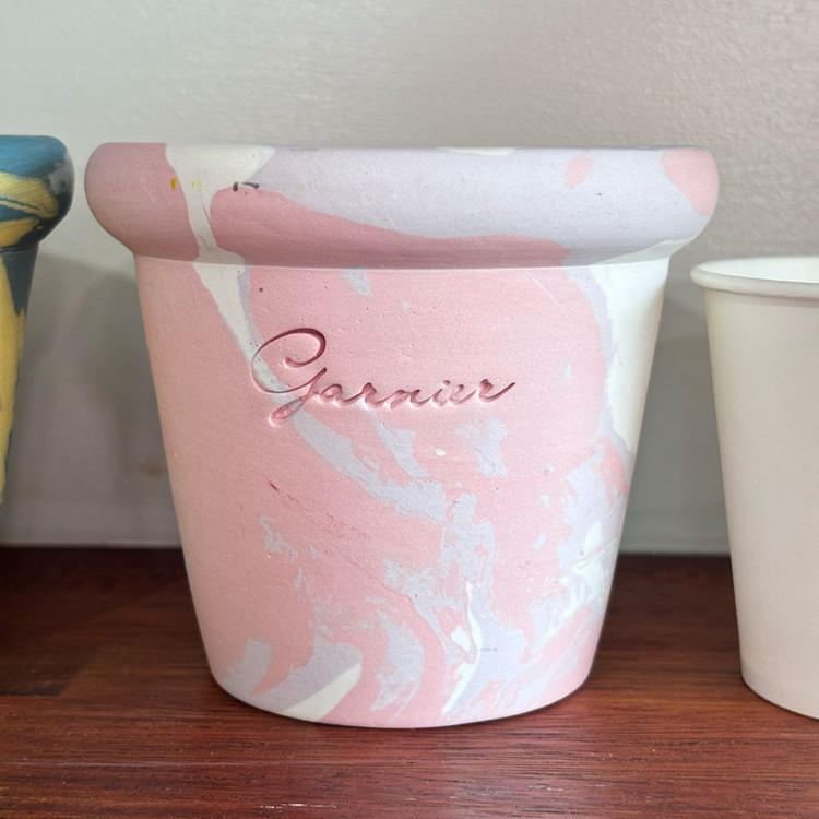 가르니에 토분세트 블루 사용, 핑크 새상품--1