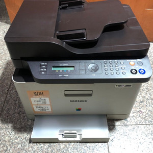 삼성칼라팩스 복합기 CLX-3307FW팝니다