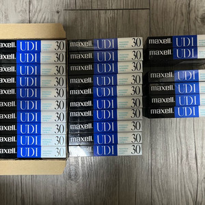 Maxell UDI 카세트 공테이프