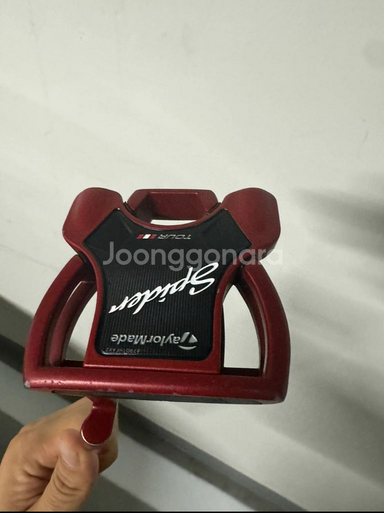 테일러메이드 스파이더 투어 레드 사이트라인 34인치퍼터--0