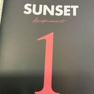 시대인재 박선T sunset 주간지 1~8