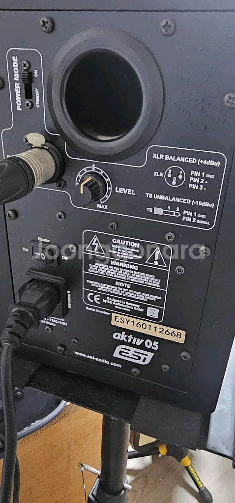 ESI AKTIV05 모니터 스피커 액티브 스피커 2개--2