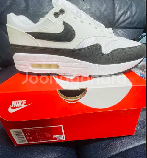 나이키 에어맥스1 흰검--1