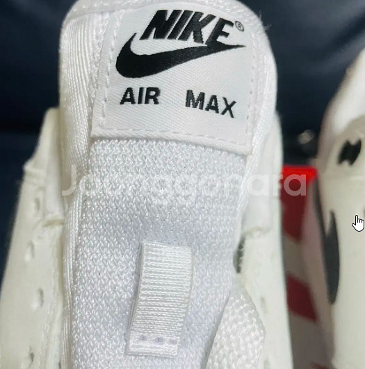 나이키 에어맥스1 흰검--4