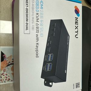 NEXTU KVM 스위치 듀얼모니터