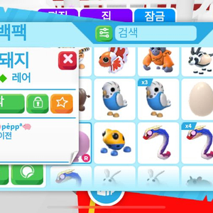 입양하세요 돼지 타는거 양도