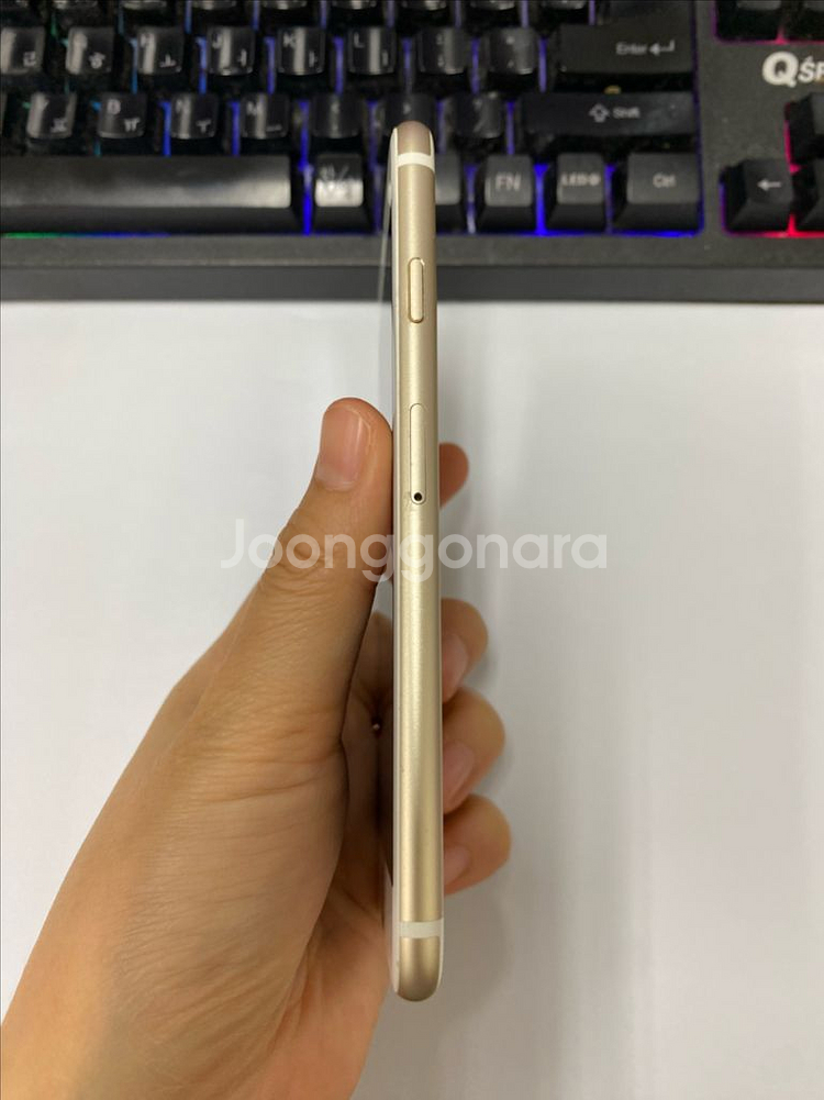 아이폰6S 골드 A급 64GB 배터리92% 인스타--4