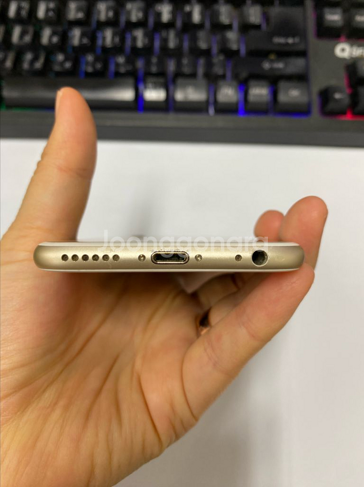 아이폰6S 골드 A급 64GB 배터리92% 인스타--5