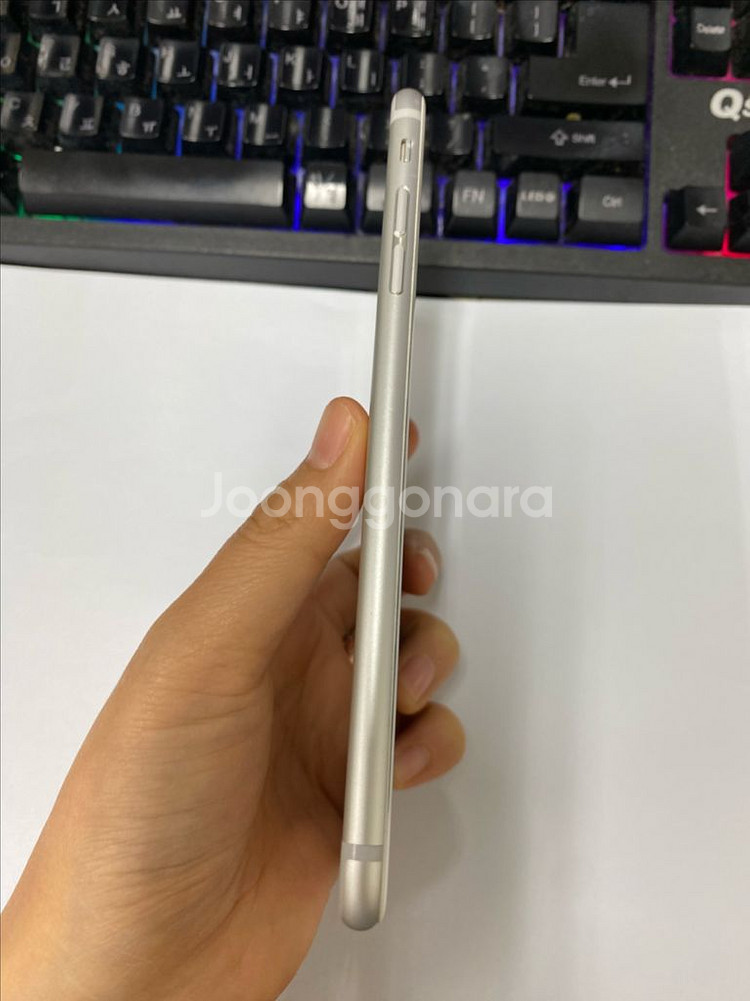 아이폰6플러스 실버 AA급 64GB 배터리100%--4