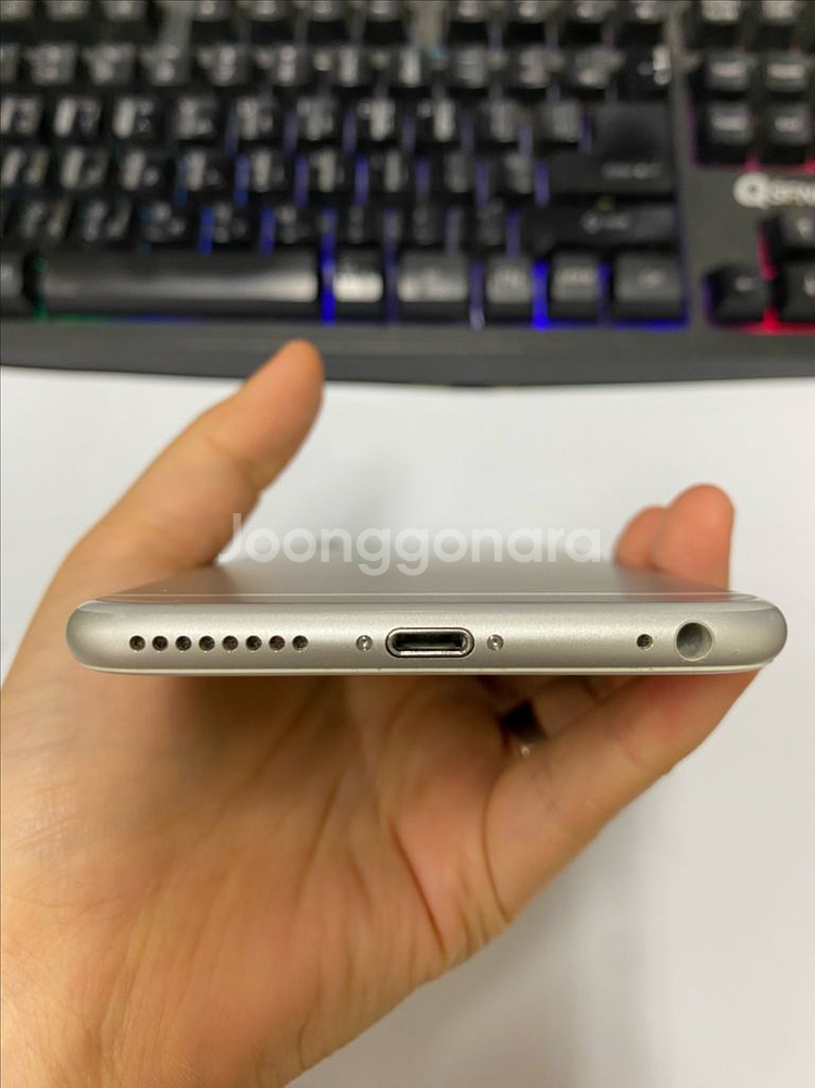 아이폰6플러스 실버 AA급 64GB 배터리100%--6