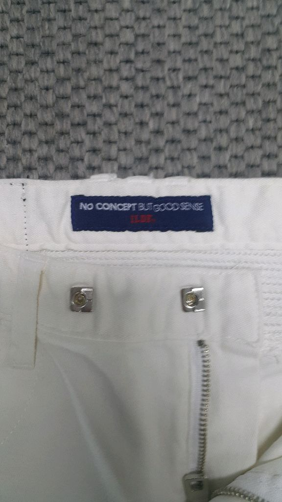 발망스타일(스판) 흰청바지 30인치(No.645)새상품 이미지