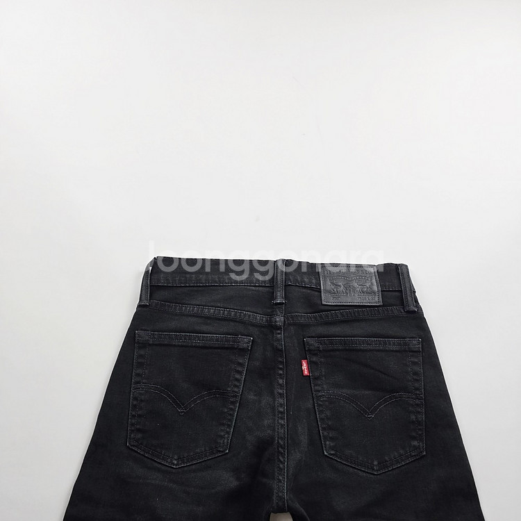 리바이스 청바지 흑청 스판 사이즈28 R1745--6