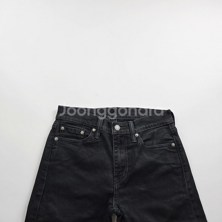 리바이스 청바지 흑청 스판 사이즈28 R1745--2