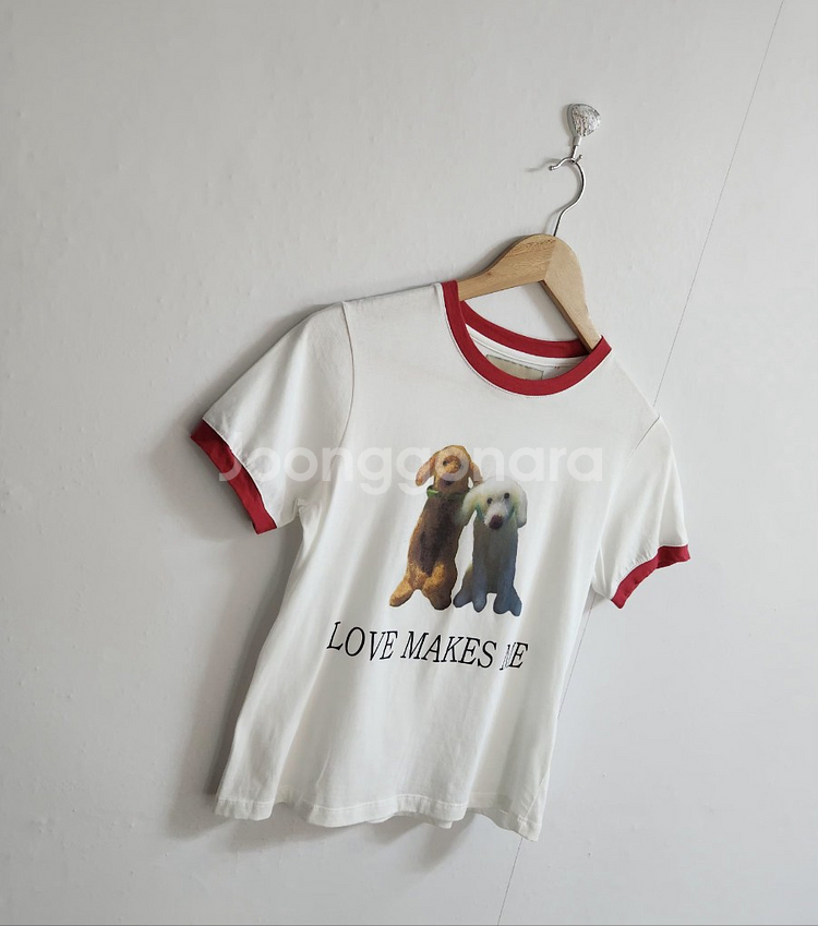 [마뗑킴] 90 여 크롭반팔--3