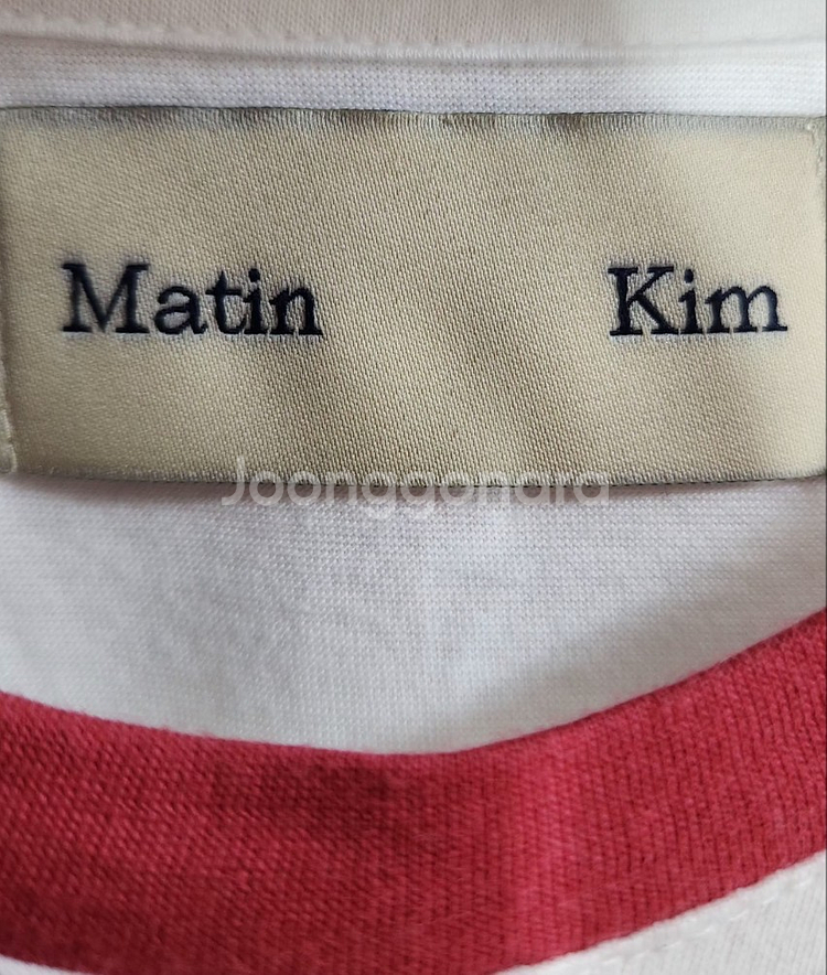 [마뗑킴] 90 여 크롭반팔--2