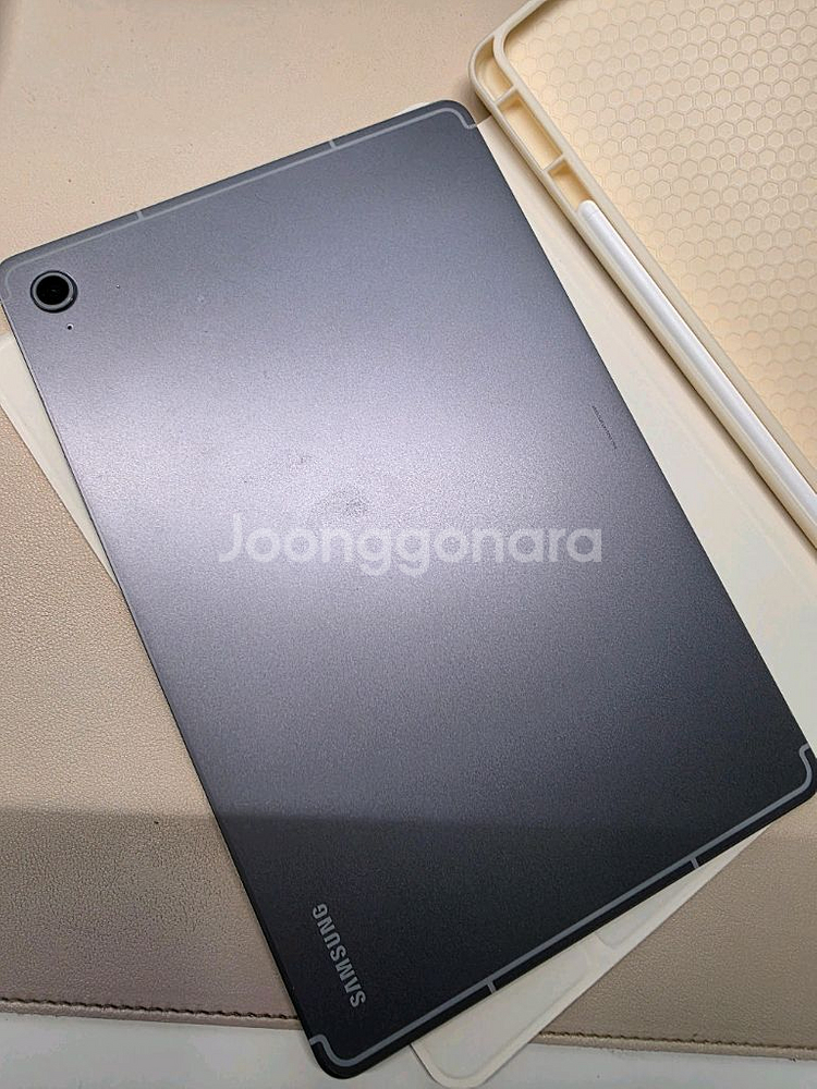 갤럭시탭s10 fe 5g 128gb 풀박스 + 케이스--1