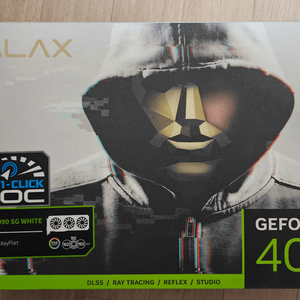 Galax rtx 4090 SG White 갤럭시 글카