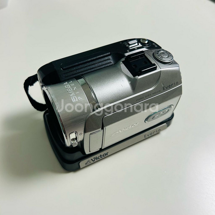 (풀박구성) JVC GZ-MG575 실버 빈티지 캠코더--3