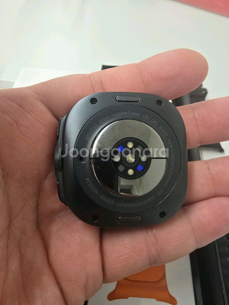 자급제 갤럭시워치 울트라 47mm 티타늄 그레이 새상품--4