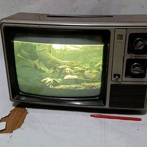 금성 골드스타 tv 브라운관 텔레비젼 cr-402k
