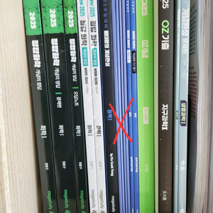 (새책) 수능특강, 메가스터디 교재들