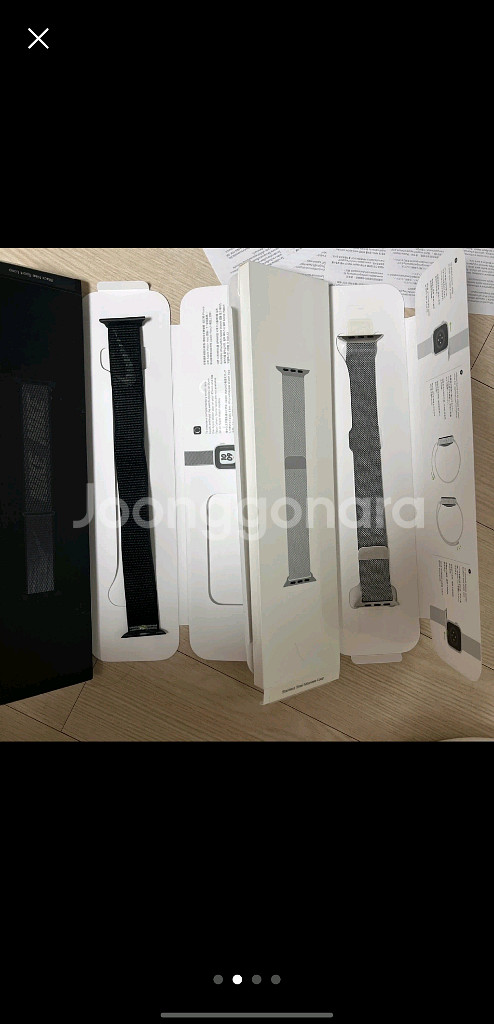 애플워치7 45미리+정품 스트랩--1