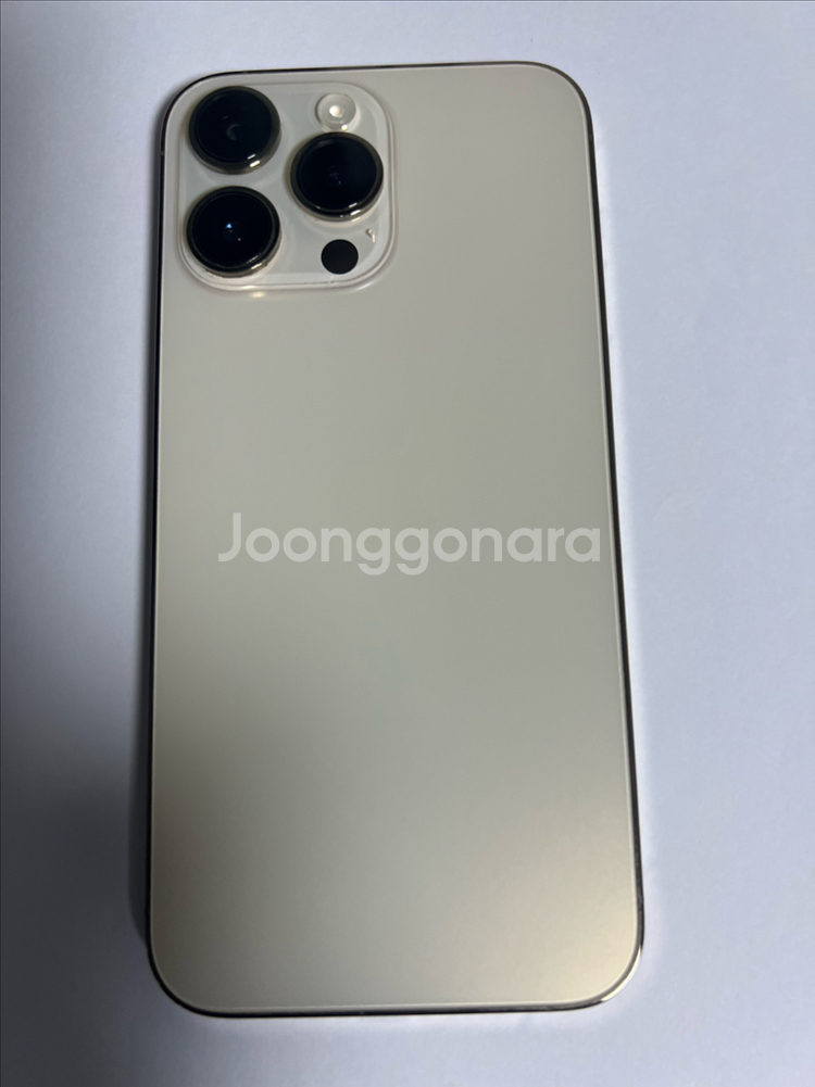 아이폰 14 프로 맥스 128GB(골드) 자급제폰 판매--1