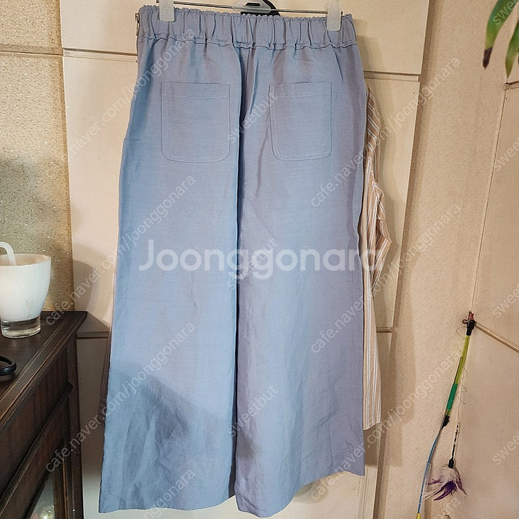 바네사브루노 아떼 보니알렉스 8부 통바지 린넨--1