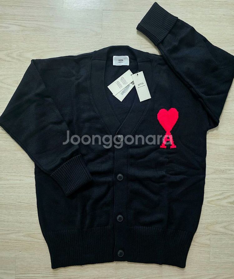 ami 아미 가디건 블랙 L , XL 팝니다. 새상품--0