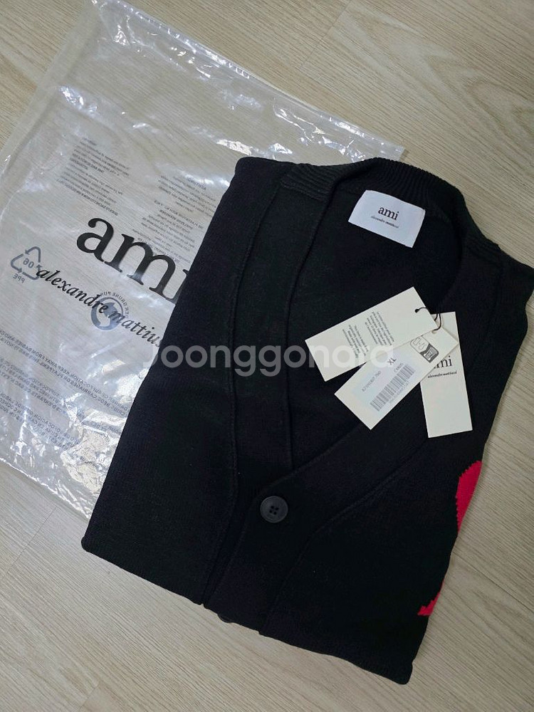 ami 아미 가디건 블랙 L , XL 팝니다. 새상품--1